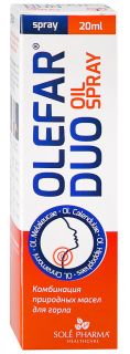 OLEFAR DUO Olefar DUO oil spray, 20 ml sprejs, 20 ml