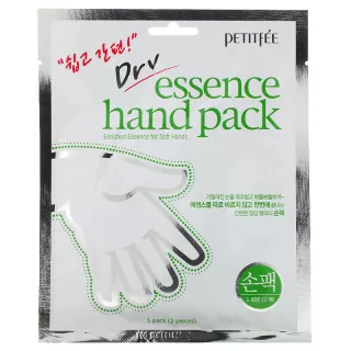 PETITFEE Dry Essence maska rokām, 1 gab.
