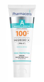 PHARMACERIS A Medic Protection MD SPF100+ saules aizsarglīdzeklis, 75 ml