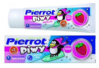 PIERROT Piwy Strawberry 2+ zobu gels, 30 ml