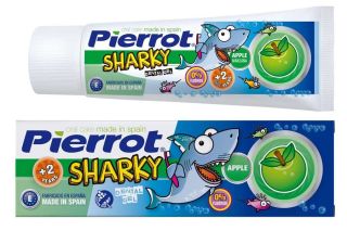 PIERROT Sharky Apple 2+ zobu gels, 75 ml