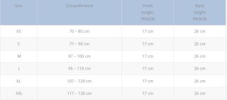 PRIM Spine Modular Low (XXL) muguras ortoze, 1 gab.