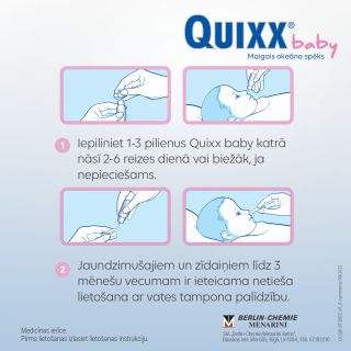 QUIXX Baby deguna pilieni, 10 ml