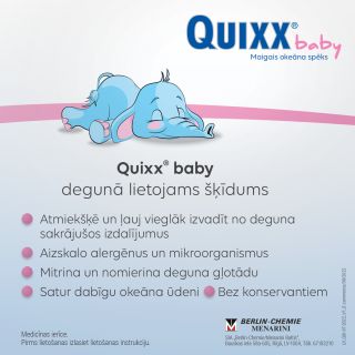 QUIXX Baby deguna pilieni, 10 ml