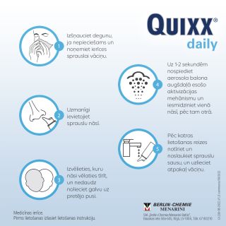 QUIXX Daily deguna aerosols, 100 ml