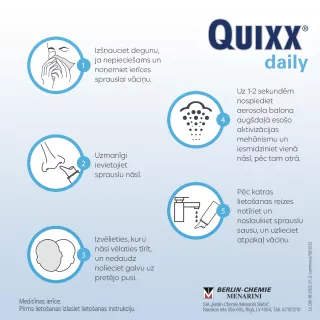 QUIXX Daily deguna aerosols, 100 ml