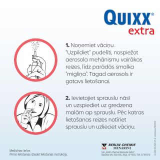 QUIXX Extra sprejs, 30 ml