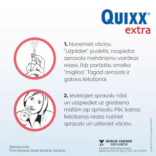 QUIXX Extra sprejs, 30 ml