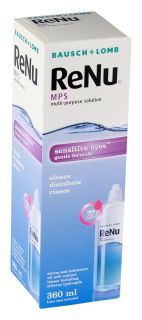 RENU Multi Plus Sensitive eyes šķīdums kontaktlēcām, 360 ml