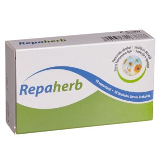 REPAHERB Repaherb supp.N10 supozitoriji, 10 gab.