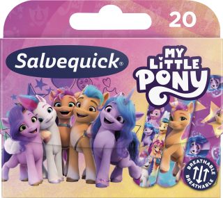 SALVEQUICK My Little Pony Bērniem plāksteris, 20 gab.