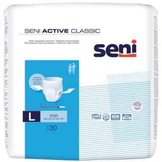 SENI Active Classic Large (100-135 cm) biksītes, 30 gab.