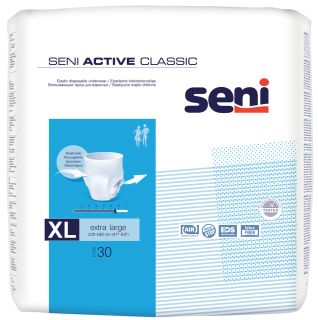 SENI Active Classic XLarge biksītes, 30 gab.