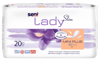 SENI Lady Slim Mini Plus uroloģiskie ieliktņi, 20 gab.