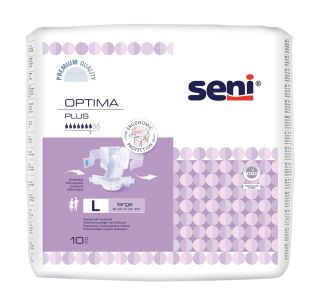 SENI Optima Plus Large (80-125 cm) autiņbiksītes, 10 gab.