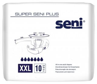 SENI Super Plus XXLarge (160-210 cm) autiņbiksītes, 10 gab.
