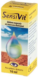 SENSI VIT acu pilieni, 10 ml