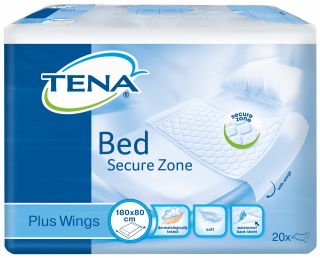 TENA Bed Plus Wings 180x80 cm absorbējošie palagi, 20 gab.