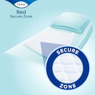 TENA Bed Secure Zone Plus 60 x 60 cm absorbējošie palagi, 30 gab.