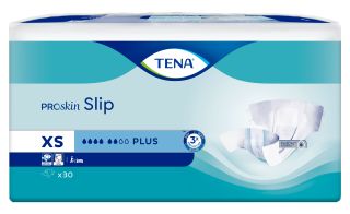 TENA Slip Plus XS autiņbiksītes, 30 gab.