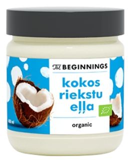 THE BEGINNINGS Kokosriekstu BIO eļļa, 400 ml