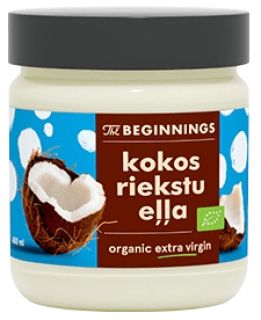 THE BEGINNINGS Kokosriekstu Virgin BIO eļļa, 400 ml
