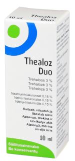 THEALOZ Duo acu pilieni, 10 ml