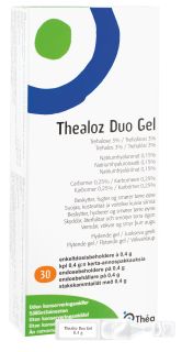 THEALOZ Duo Gel acu pilieni, 30 gab.