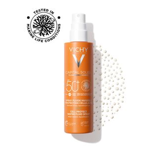 VICHY Capital Soleil Cell Protect SPF 50+ sprejs, 200 ml