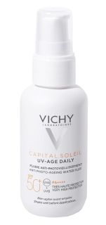 VICHY Capital Soleil UV Age Daily SPF50+ sejas fluīds, 40 ml