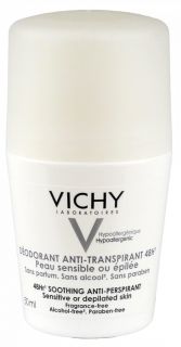 VICHY Sensitive 48h antiperspirants, 50 ml