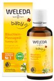 WELEDA Baby Kliņģerīšu eļļa zīdaiņu vēderiņu masāžai, 50 ml