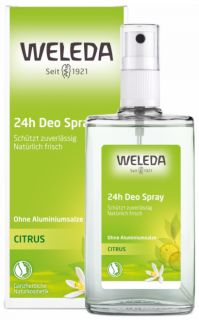 WELEDA Citrusu izsmidzināmais dezodorants, 100 ml