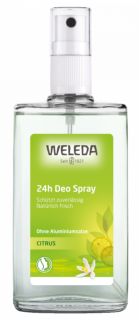 WELEDA Citrusu izsmidzināmais dezodorants, 100 ml