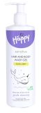 HAPPY Sensitive šampūns/dušas želeja, 400 ml