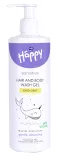 HAPPY Sensitive šampūns/dušas želeja, 400 ml