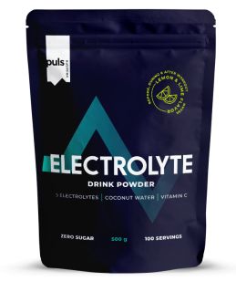PULS NUTRITION Electrolyte Lemon-Lime pulveris, 500 g