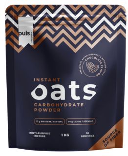 PULS NUTRITION Instant Oats Chocolate pulveris, 1000 g