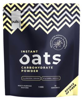 PULS NUTRITION Instant Oats Vanilla pulveris, 1000 g