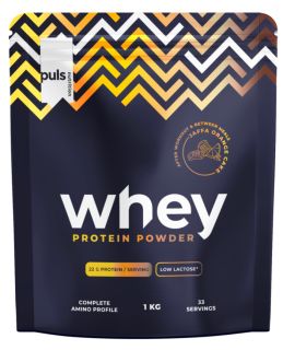 PULS NUTRITION Whey Jaffa Orange Cake Low Lactose pulveris, 1000 g