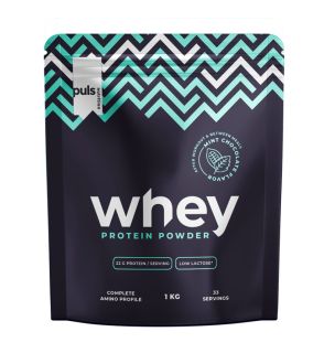 PULS NUTRITION Whey Protein Mint Chocolate Low Lactose pulveris, 1000 g