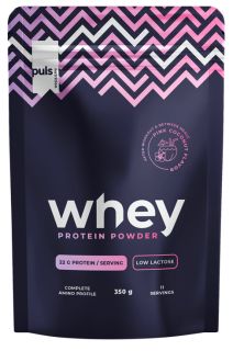 PULS NUTRITION Whey Protein Pink Coconut Low Lactose pulveris, 350 g