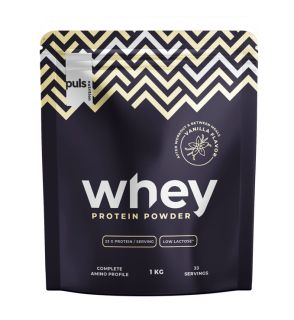 PULS NUTRITION Whey Protein Vanilla Low Lactose pulveris, 1000 g