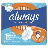 ALWAYS Ultra Normal higiēniskās paketes, 10 gab.