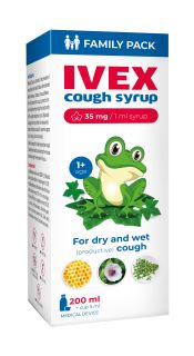 IVEX Family Pack Cough sīrups, 200 ml