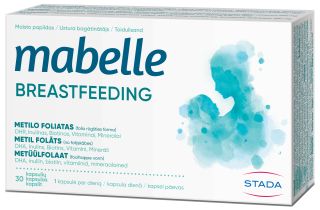 MABELLE Breast Feeding kapsulas, 30 gab.