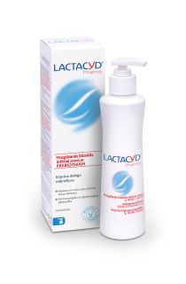 LACTACYD Pharma ar prebiotikām mazgāšanas līdzeklis intīmai zonai, 250 ml