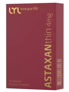 LYL ASTAXANthin kapsulas, 30 gab.