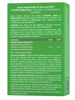 LYL BIOTIC Drops pilieni, 10 ml