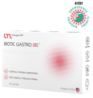 LYL BIOTIC GASTRO IBS kapsulas, 30 gab.